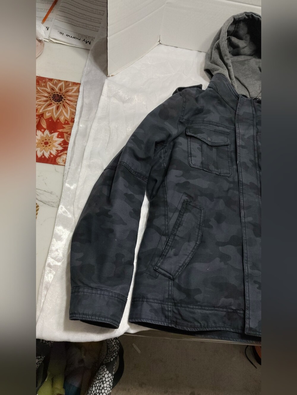 Levi's Hooded Military, Men - XL , Field Jacket Perfect Condition - Picture 2 of 13